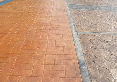 彩色压膜地坪